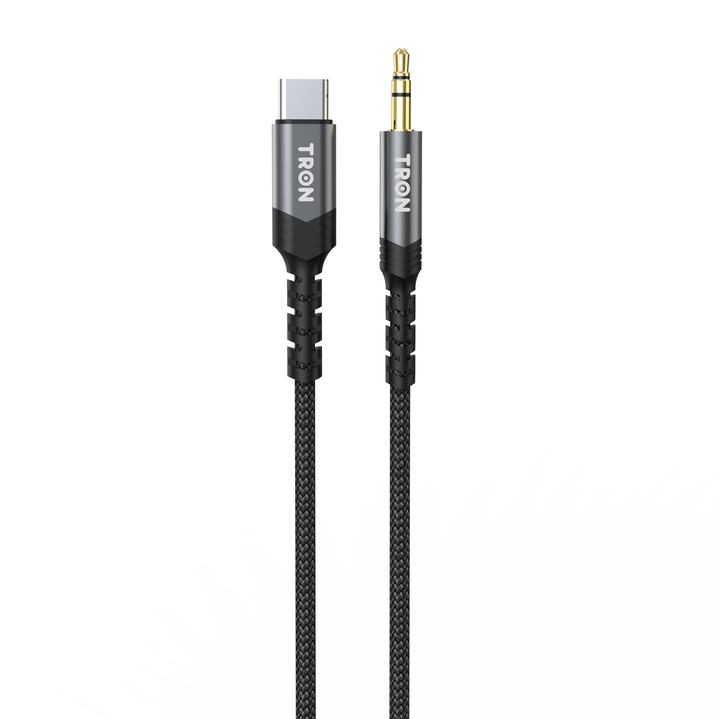 Aux to USB C Braided Cable | 5FT