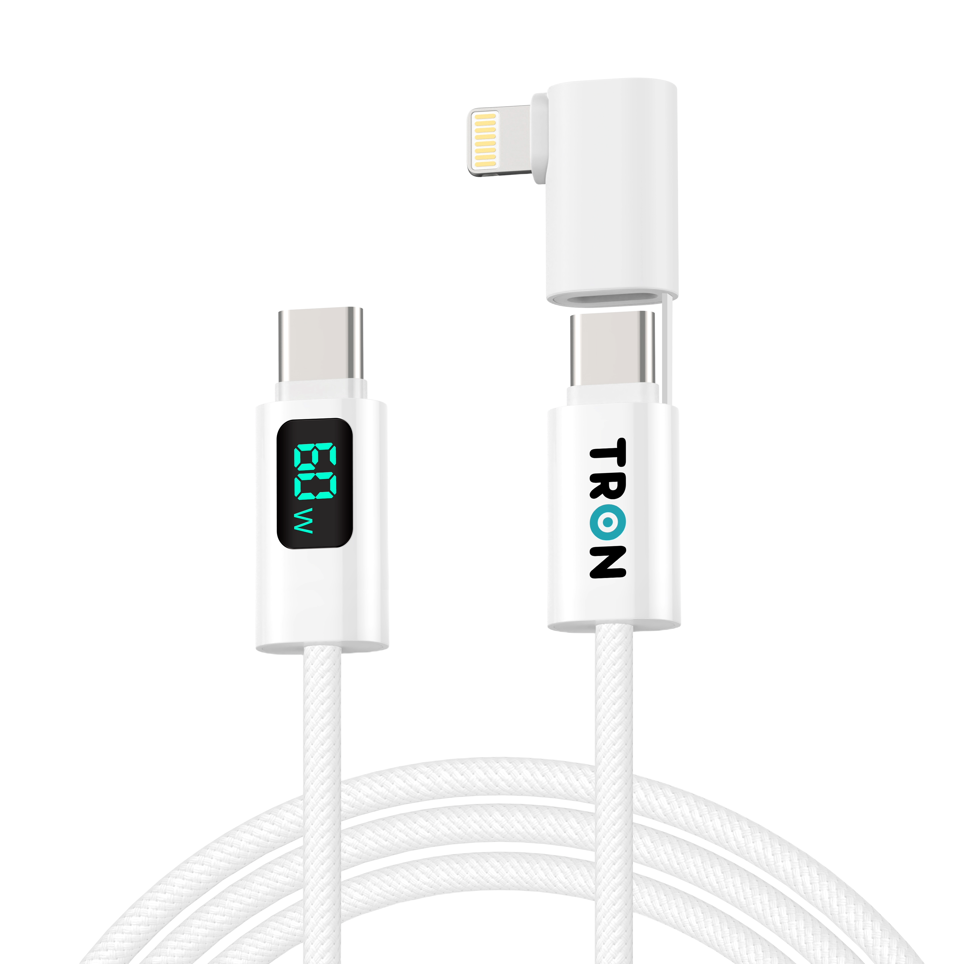 2 in 1 USB A-C Charger Cable
