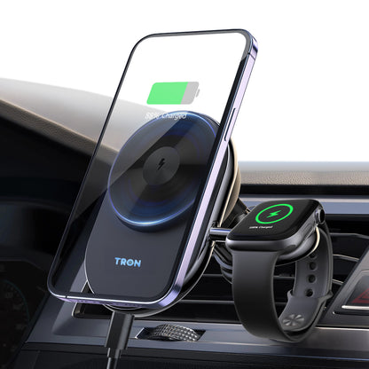 2 in 1 Wireless Car Charger