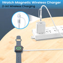 iWatch Charger USB C-A Braided Cable | 4FT