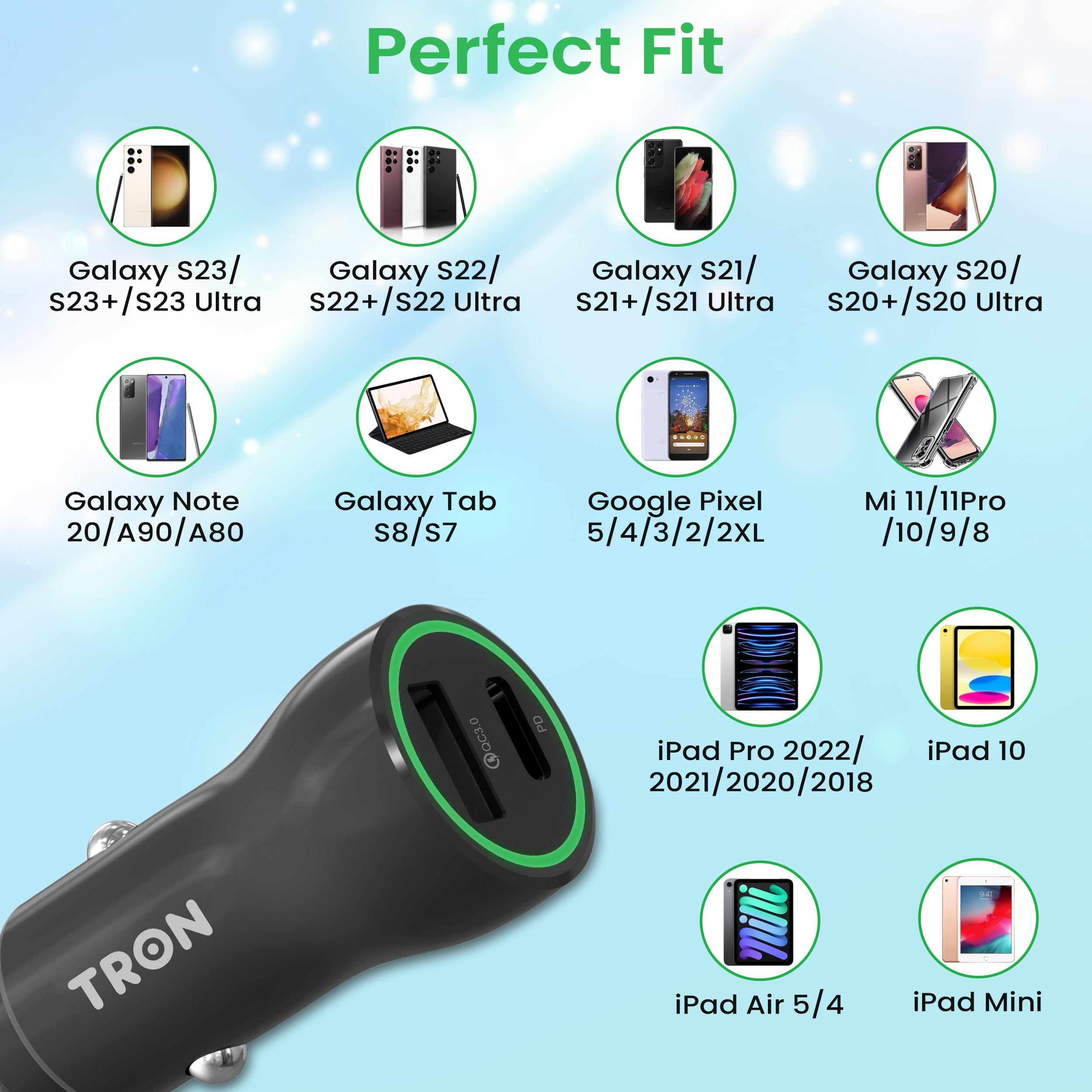 36W Car Power Adapter