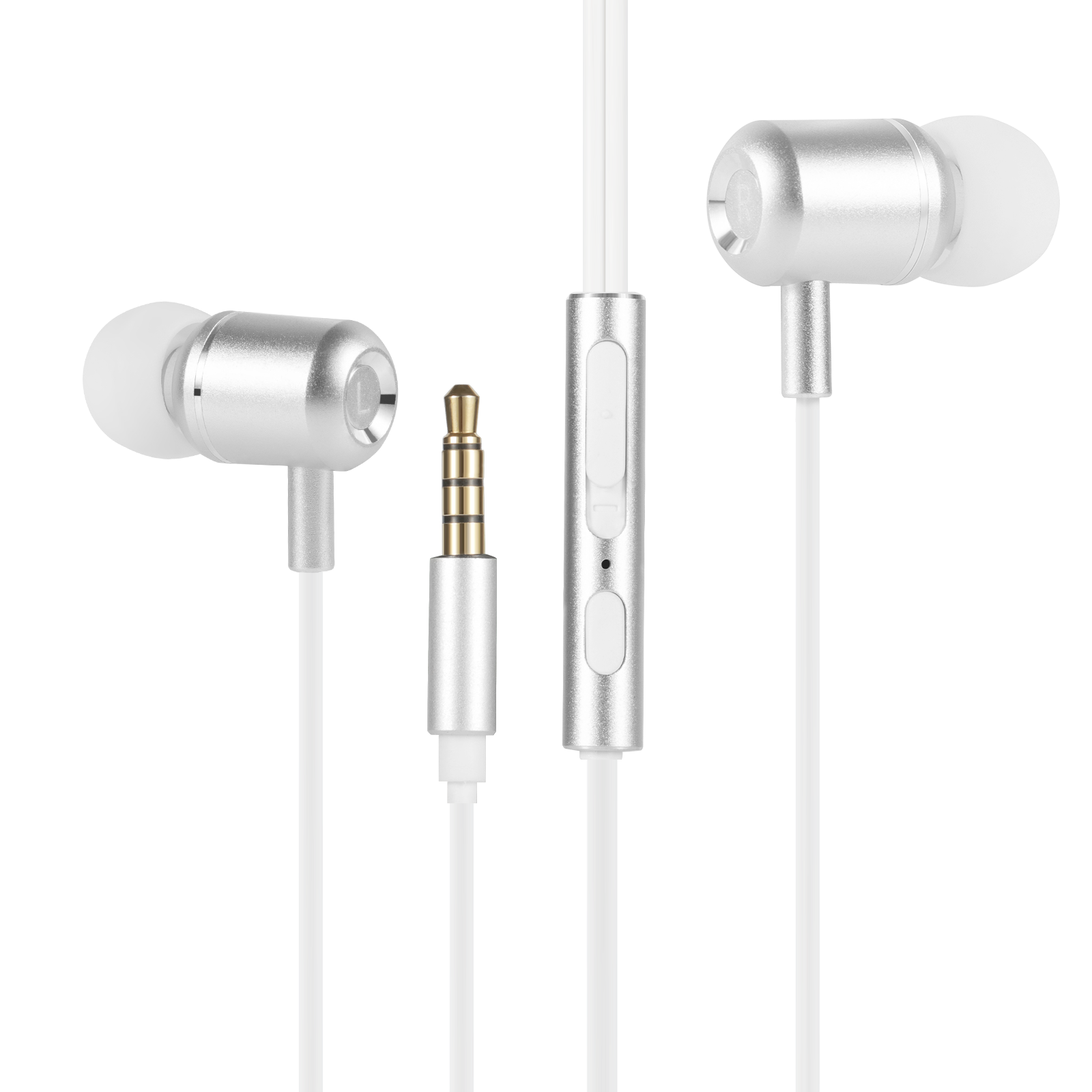 Earbuds Aux White