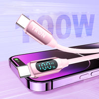 100W USB-C to USB-C Digital Display Cable | 5FT