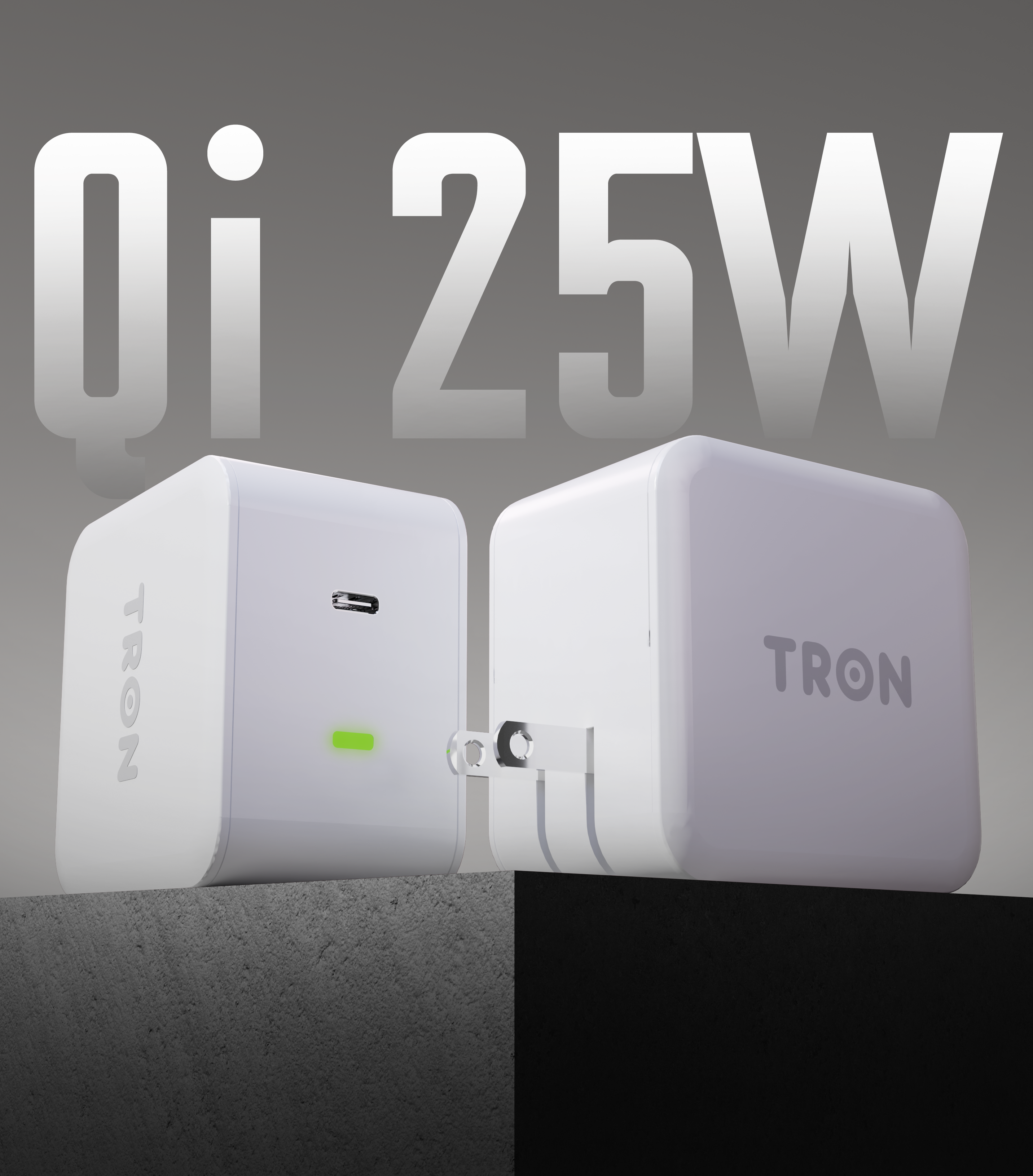 Qi 25W Power Adapter