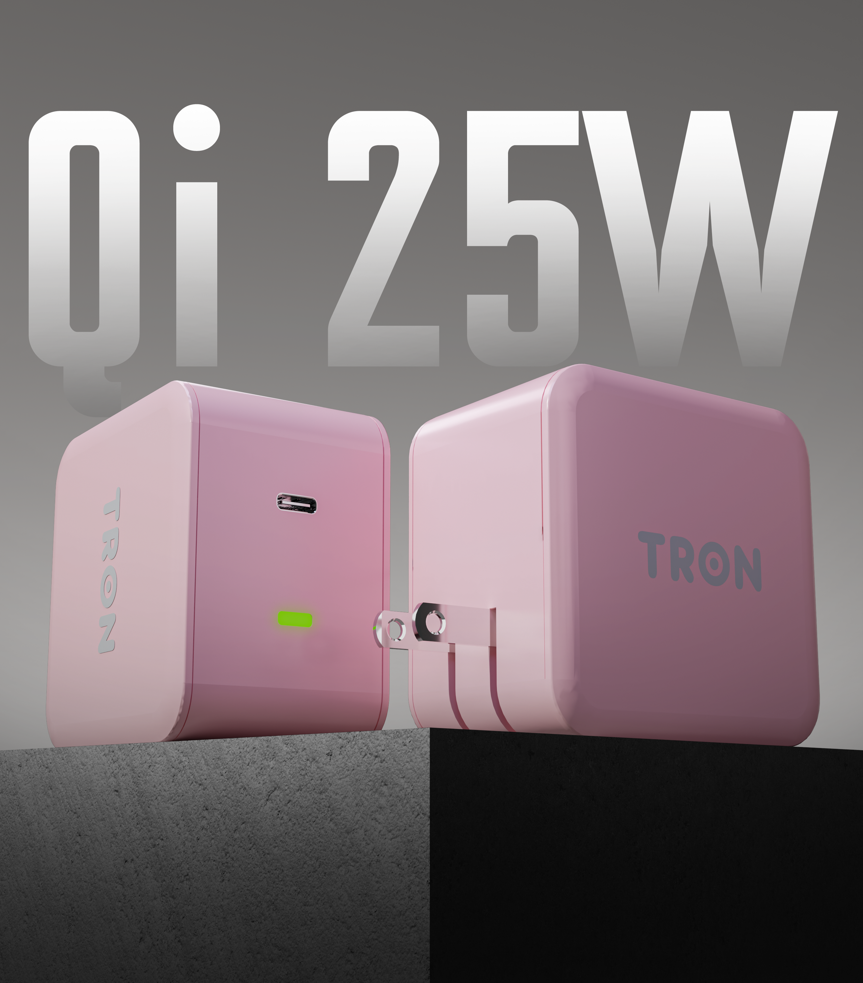 Qi 25W Power Adapter