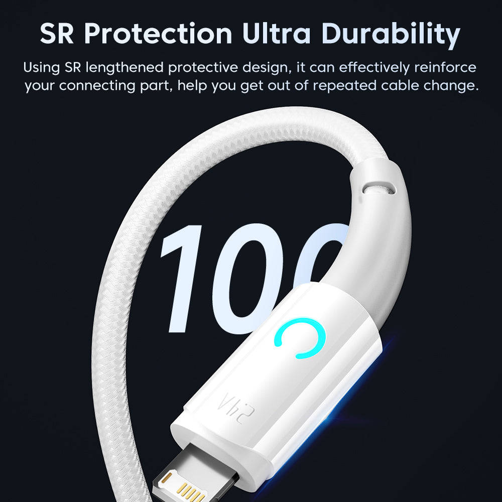 USB A-Lightning Charger Braided Cable 6A | 6FT