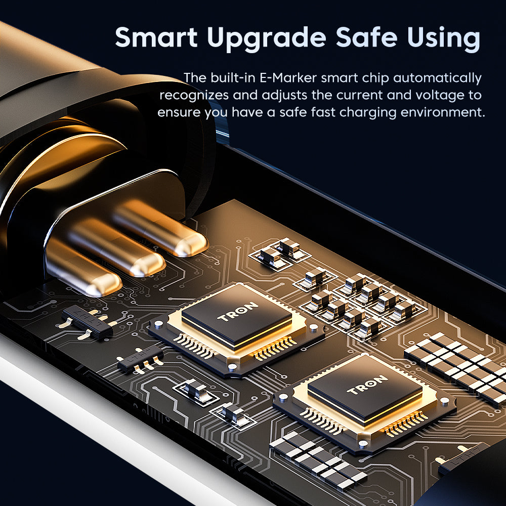 USB C-C Charger Braided Cable 60W | 6FT