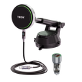 Qi2 Ice Cooling MagSafe Car Charger Mount — 25W Wireless + 43W Car Adapter + 60W USB-C Cable