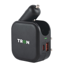 65W Dual-Port Car & Wall Charger | USB-C & USB-A | EU Plug