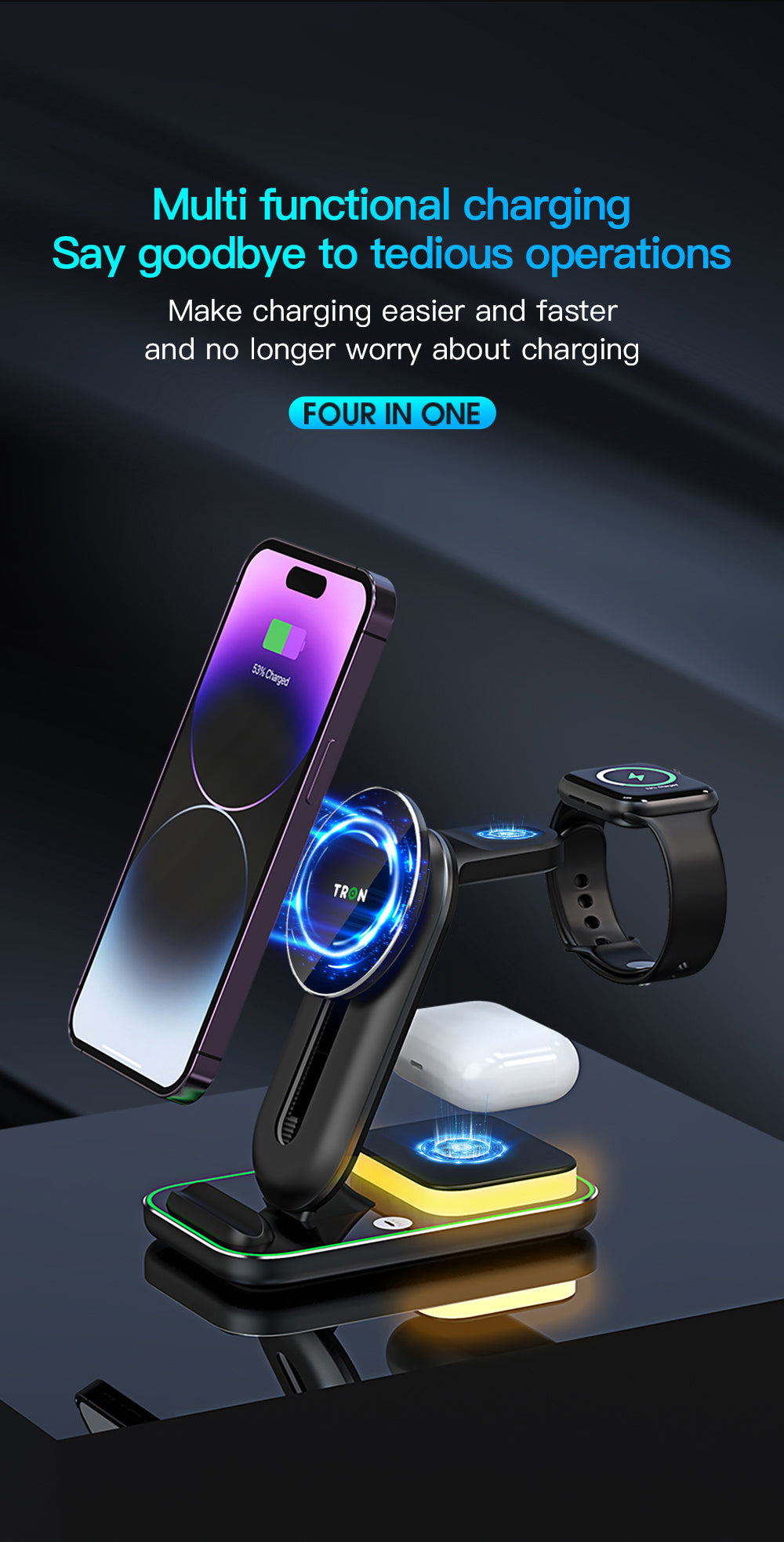 3 in 1 Wireless Charger