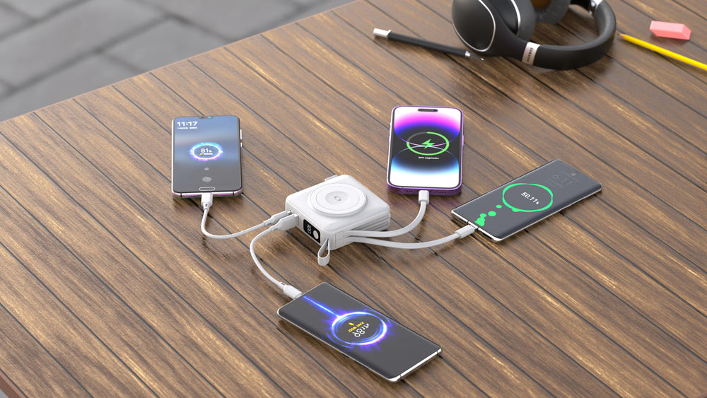TRON 5-in-1 Travel Charger & Power Bank 10000mAh — Wireless + Apple Watch (view 15)