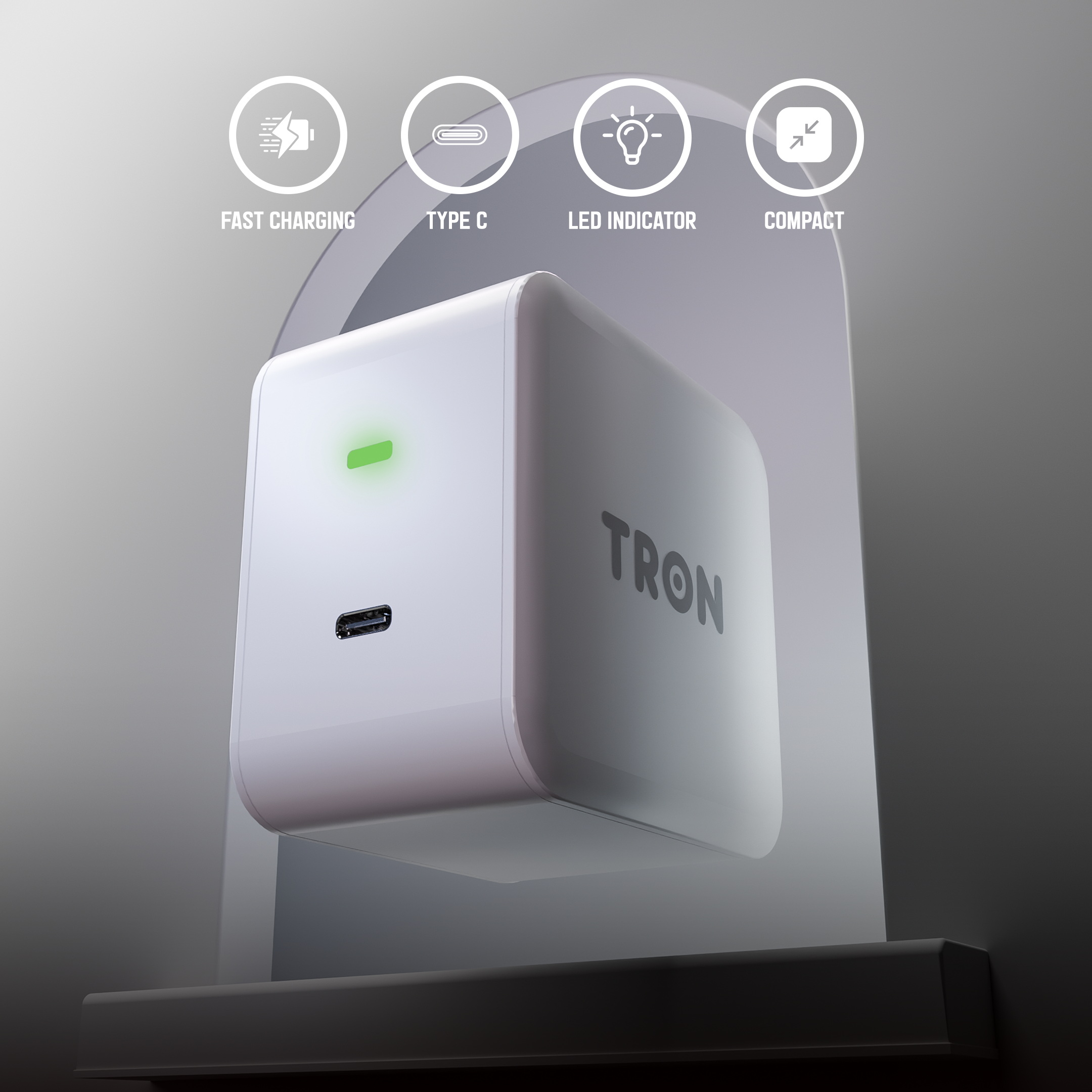 Qi 25W Power Adapter