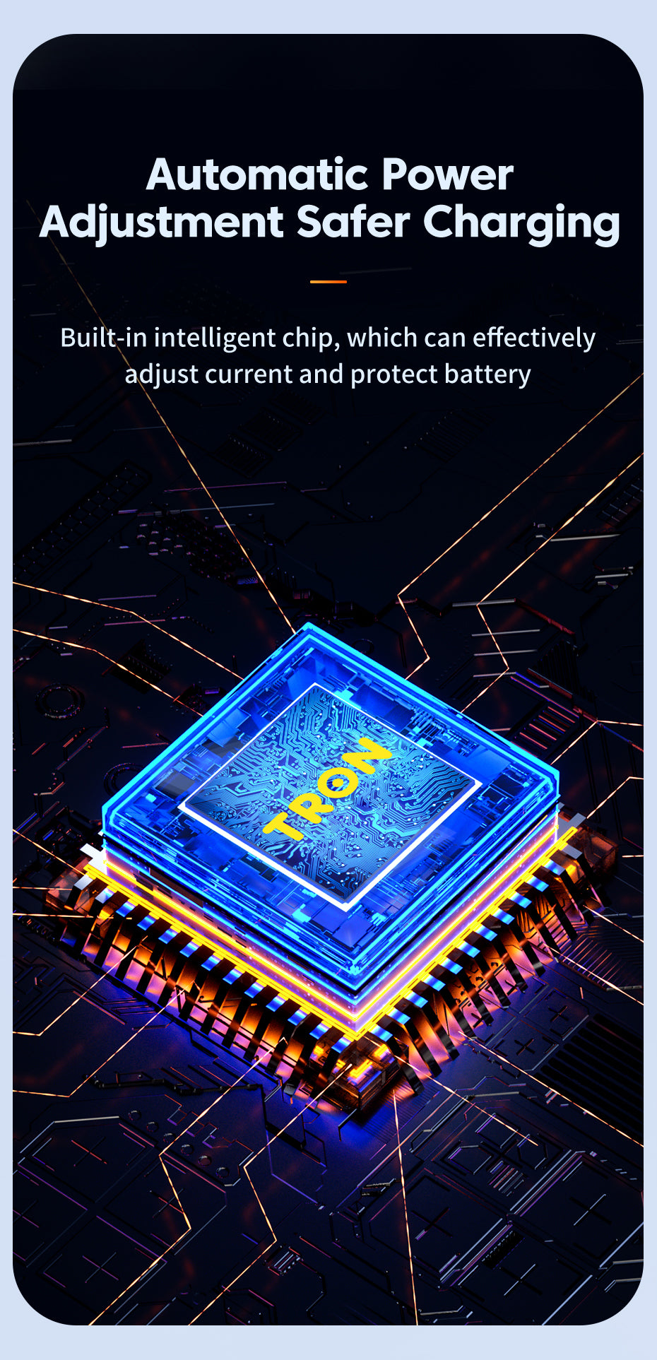 USB A-Lightning Digital Display Braided Charging Cable 2.4A | 5FT