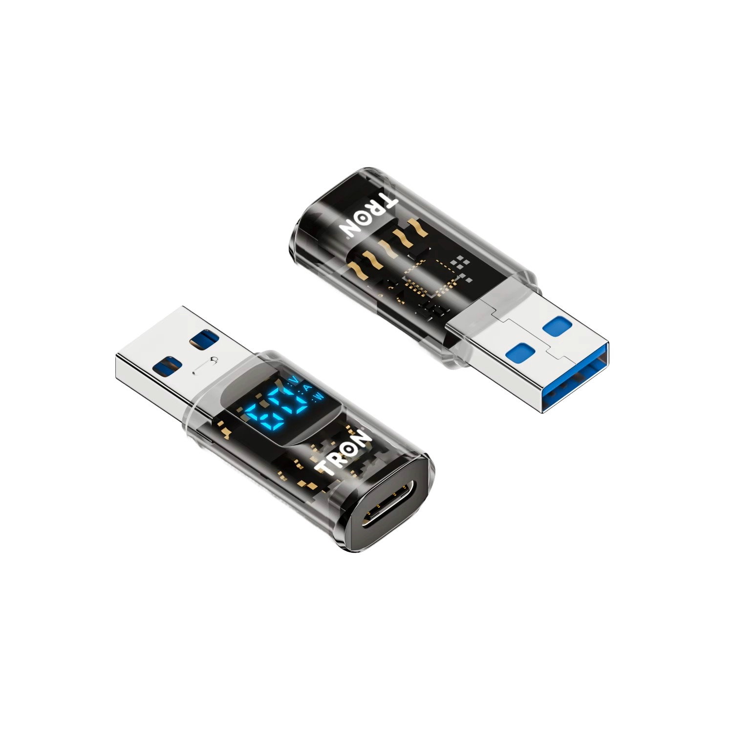 USB-C to A Adapter | LED Display