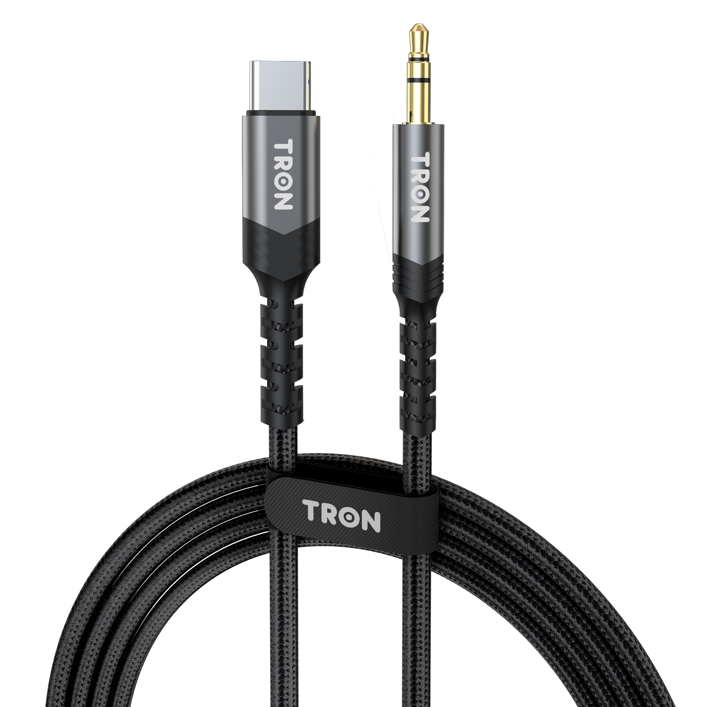 Aux to USB C Braided Cable | 5FT