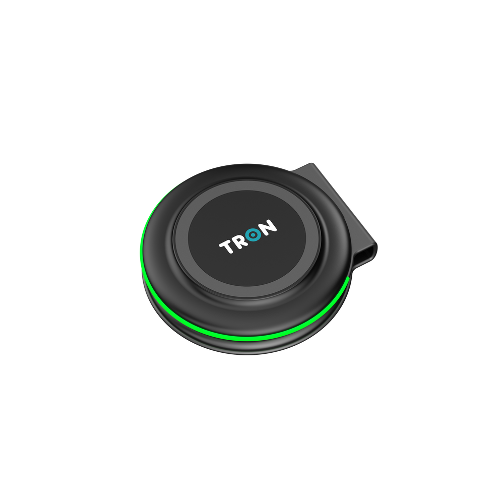 TRON 2-in-1 Foldable Wireless Charger — Phone & Smartwatch, 15W (view 3)