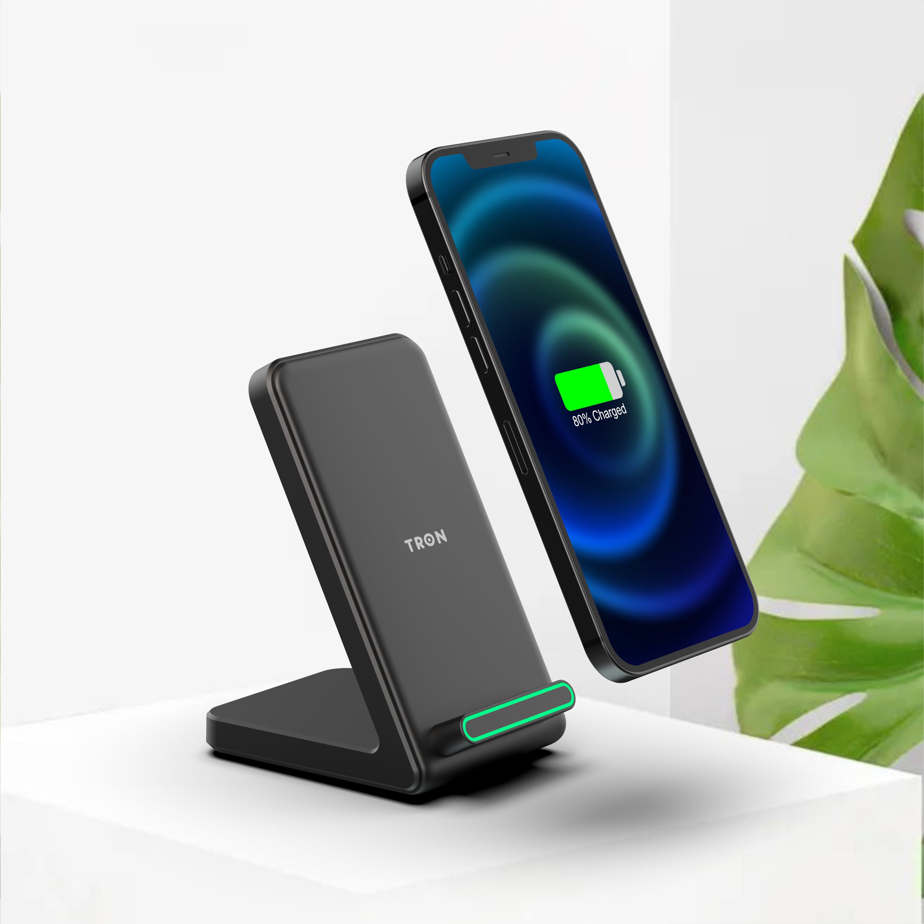 Qi2 Wireless Charger Stand with LED Light