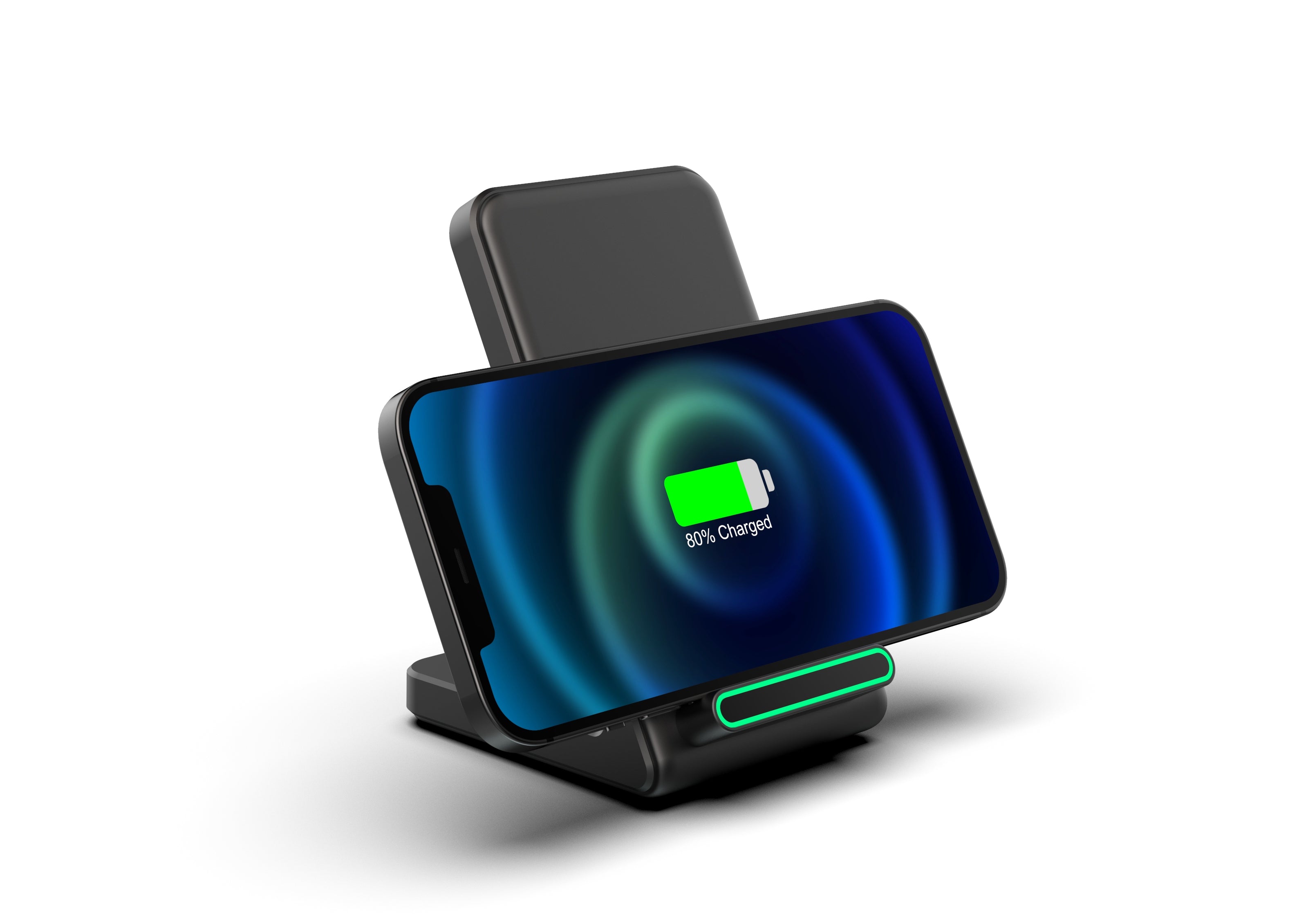 Qi2 Wireless Charger Stand with LED Light