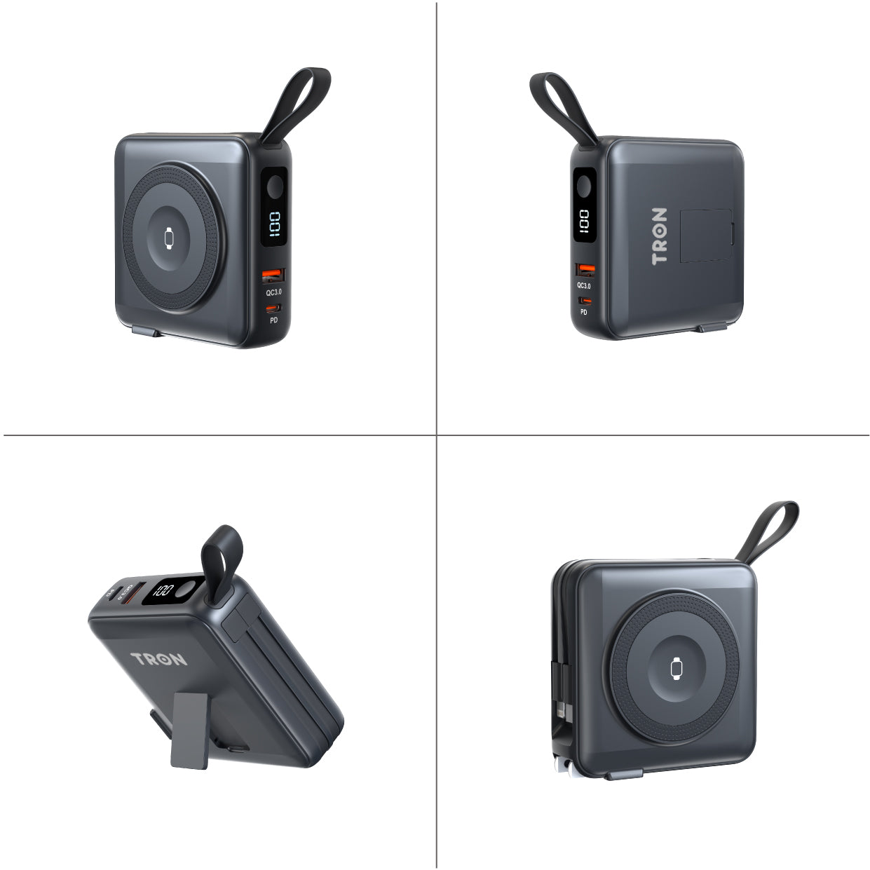 5-in-1 Multifunctional Travel Charger & Power Bank | 10000mAh