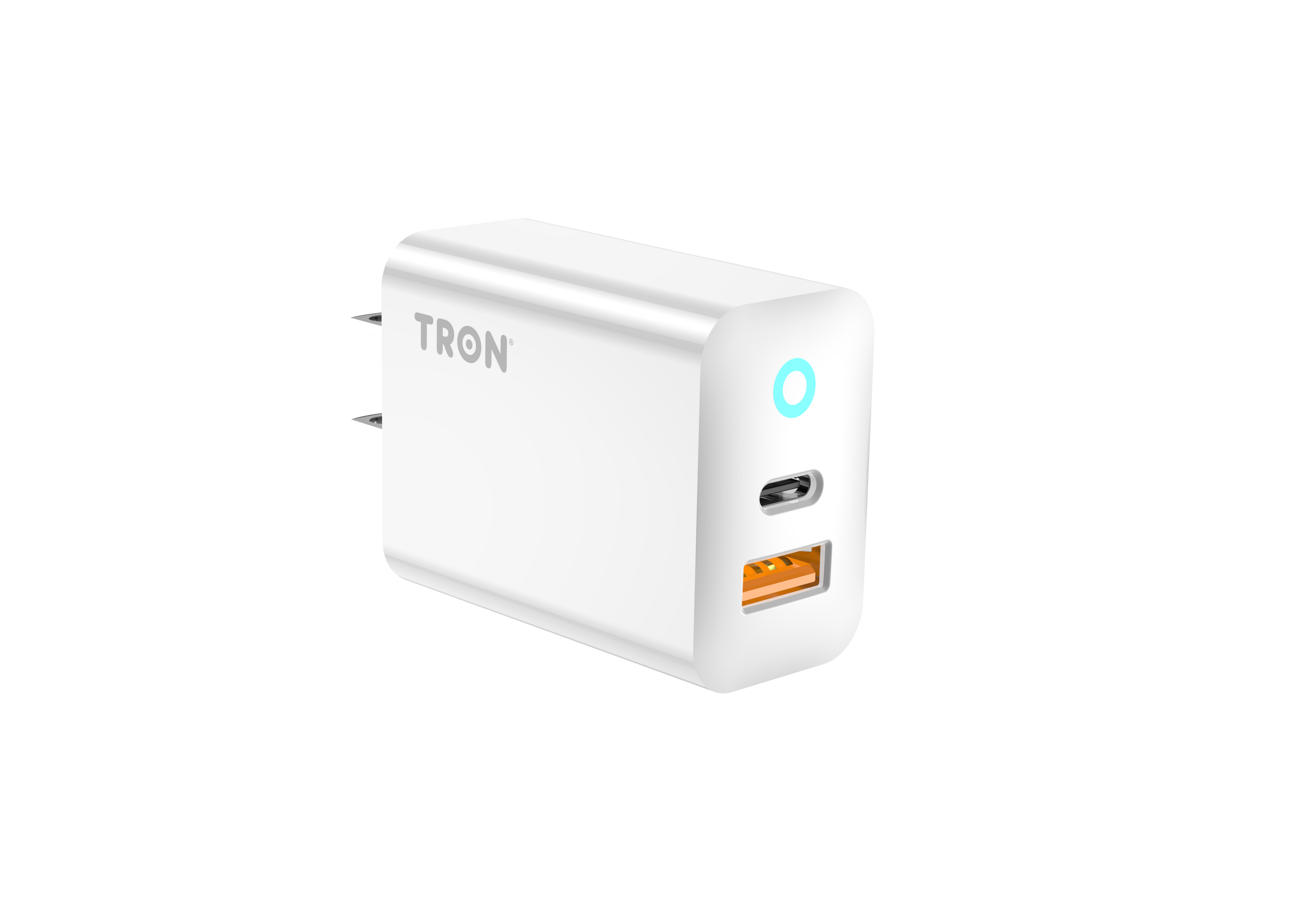 30W USB C + USB A Power Adapter