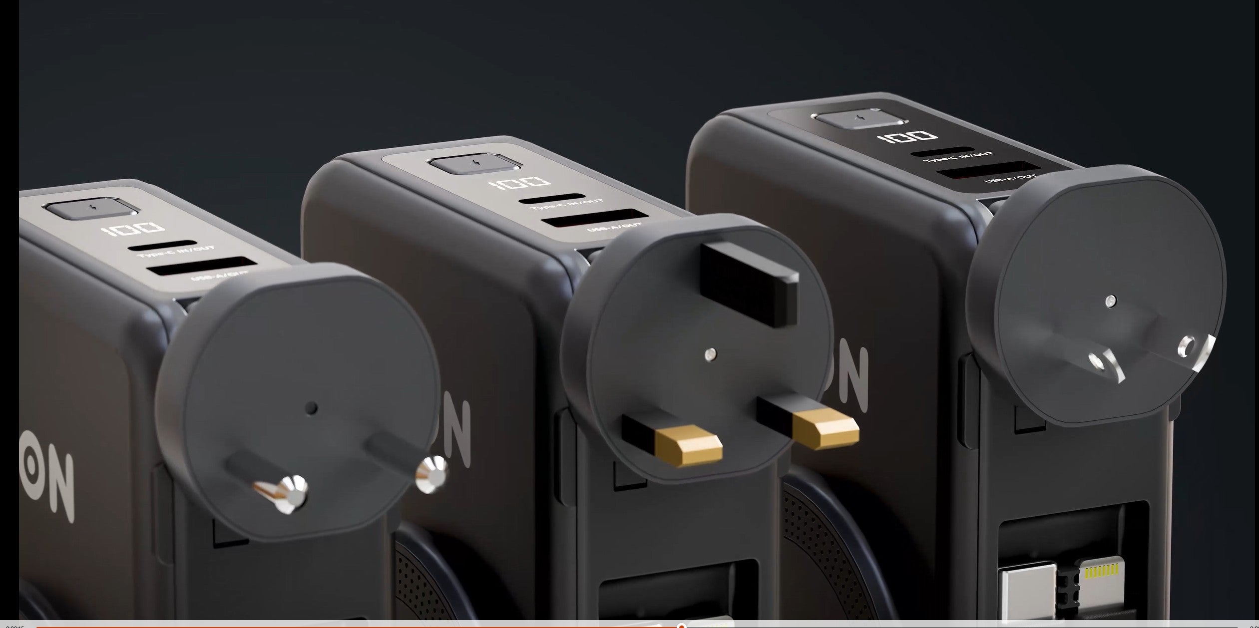 Universal Travel Power Bank 20000mAh