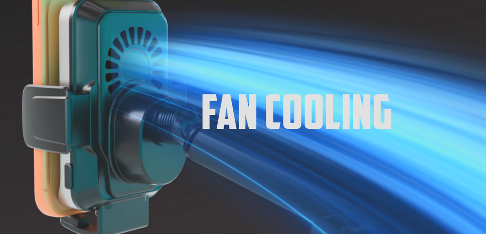 TRON 15W Fan Cooling Wireless Car Charger Mount — Auto-Clamp (view 10)