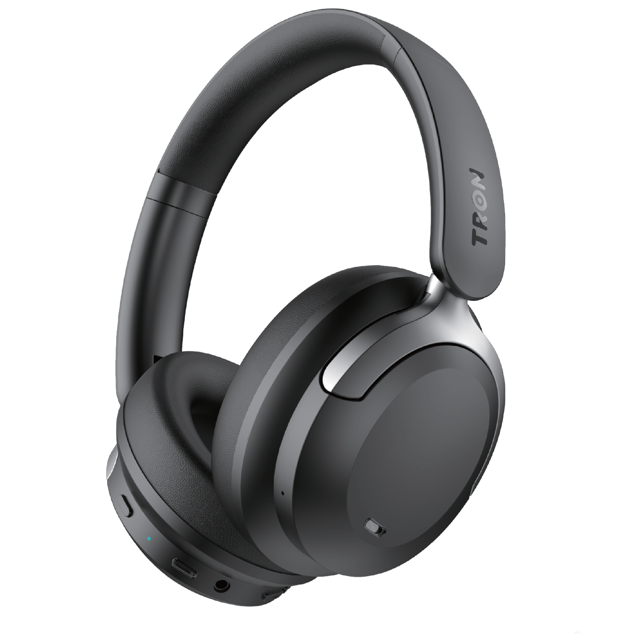 Hybrid Noise Cancelling Headphones | Bluetooth 5.3 | 40Hr Battery | Black or White