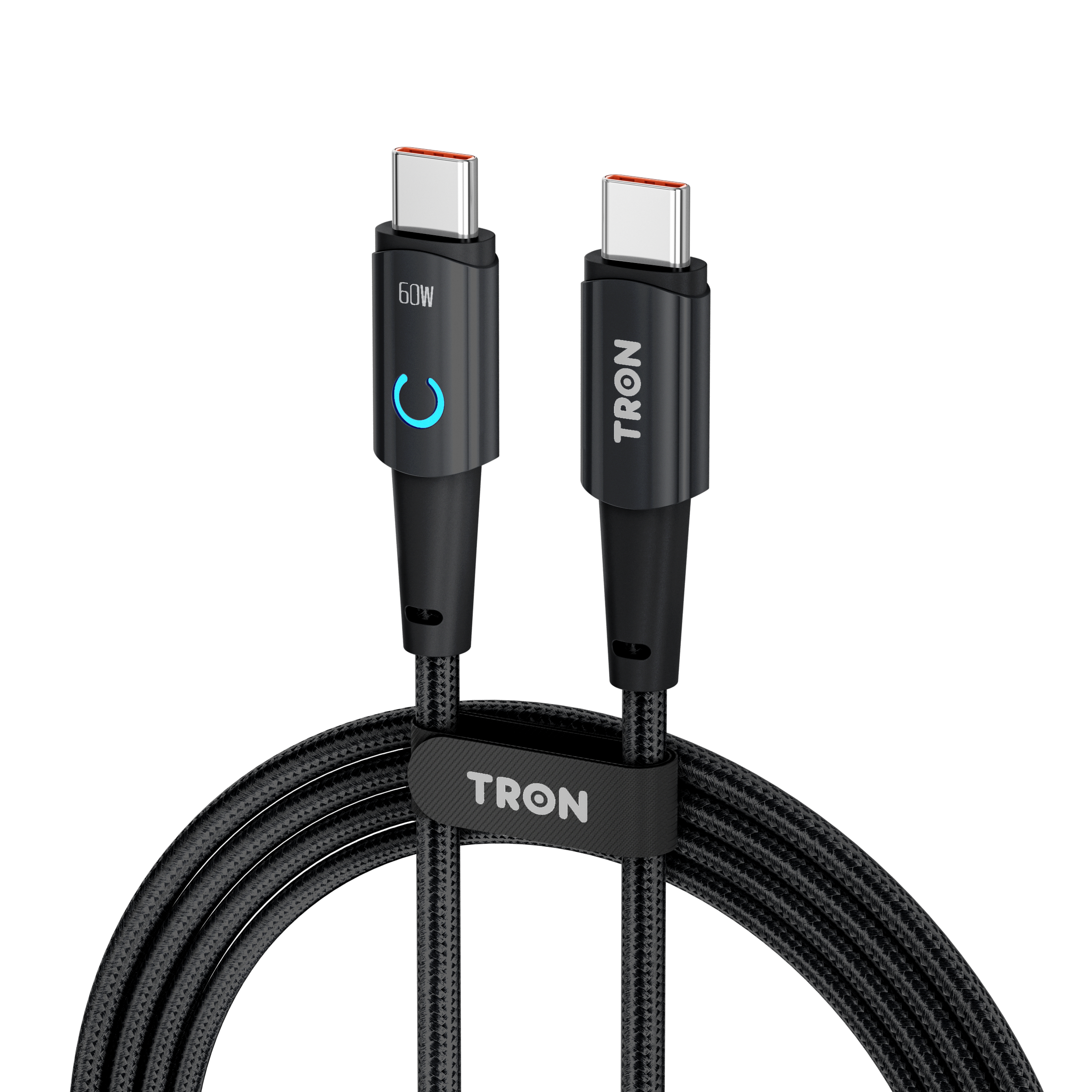 USB C-C Charger Braided Cable 60W | 6FT