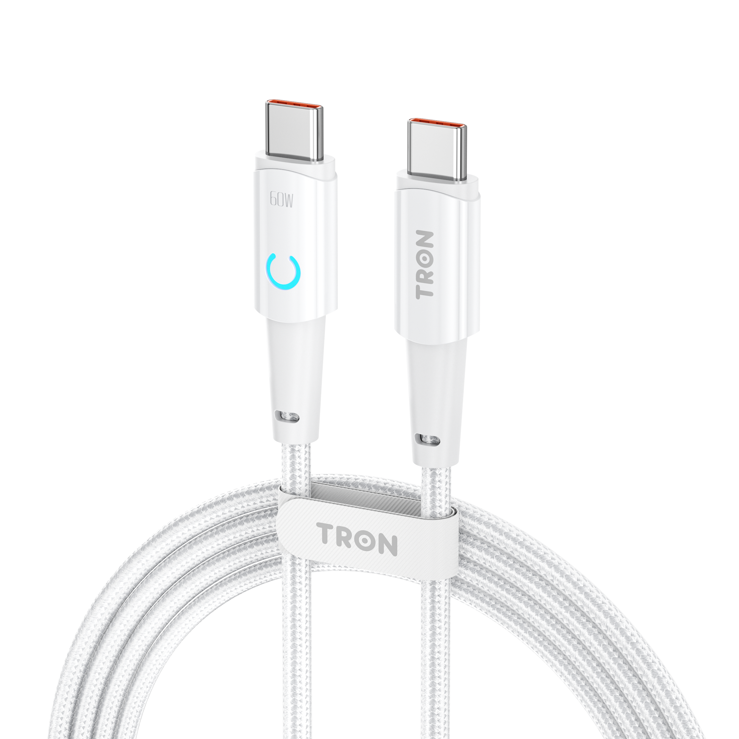 USB C-C Charger Braided Cable 60W | 6FT
