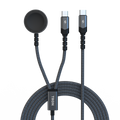 2 in 1 USB C iWatch Braided Charger Cable | 4FT