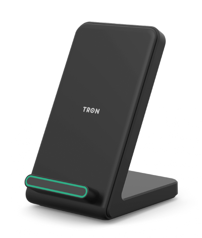 TRON Qi2 Wireless Charger Stand with LED Light