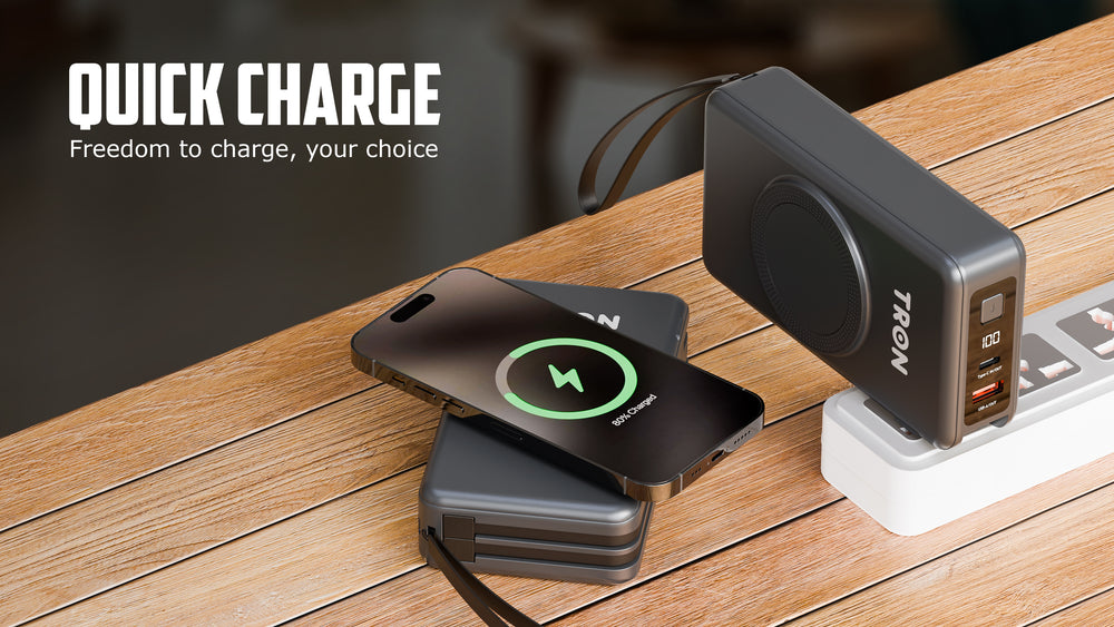 TRON Universal Travel Power Bank 20000mAh — US/EU/UK/AU Plugs (view 9)