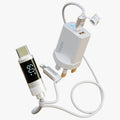 30W Power Adapter + 60W LED Display Cable Bundle | EU Plug