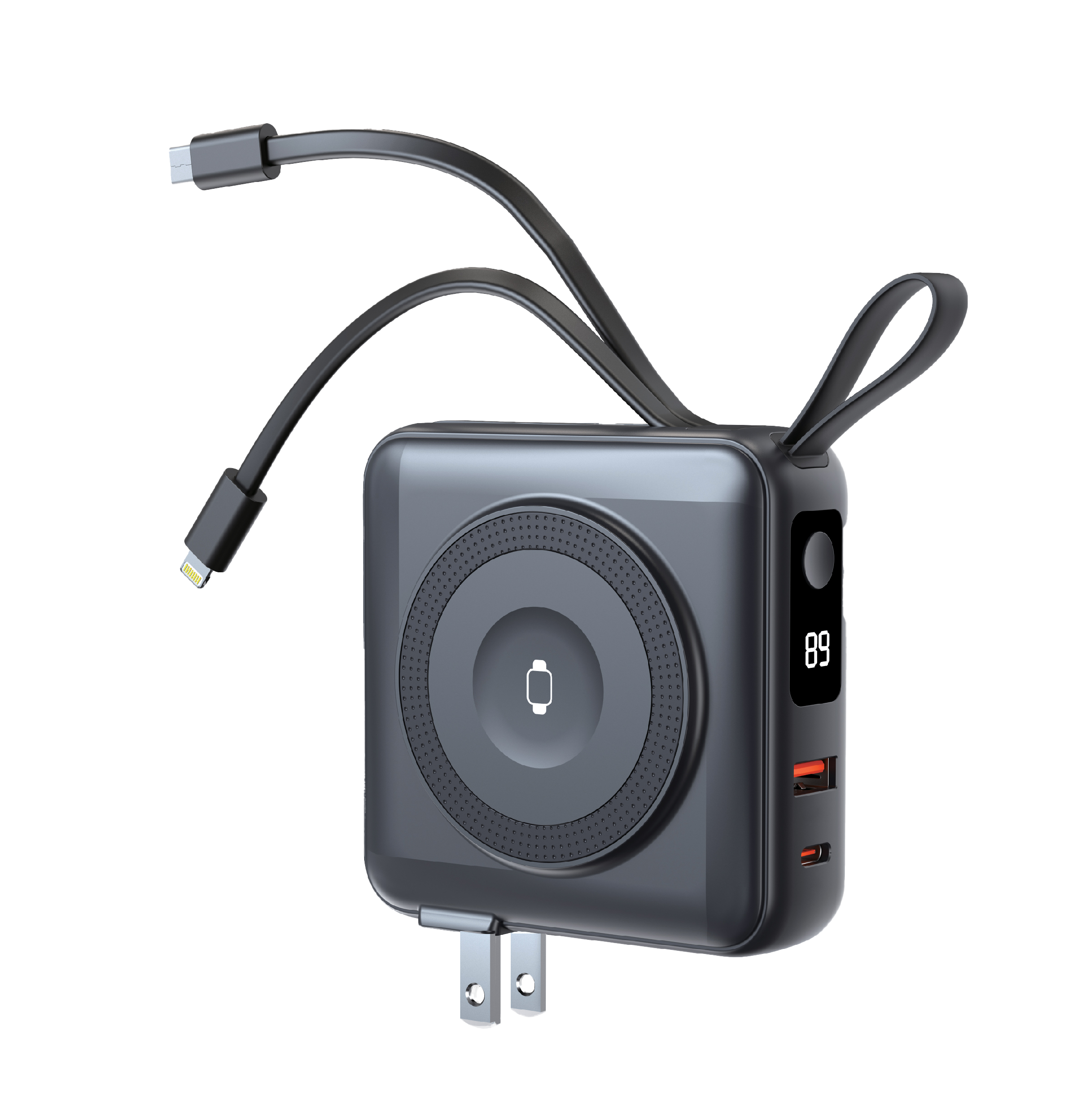 5-in-1 Multifunctional Travel Charger & Power Bank | 10000mAh