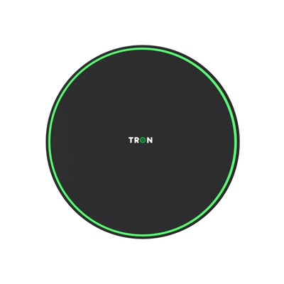 TRON Slim Qi Wireless Charging Pad — 15W Fast Charging, 7mm Profile