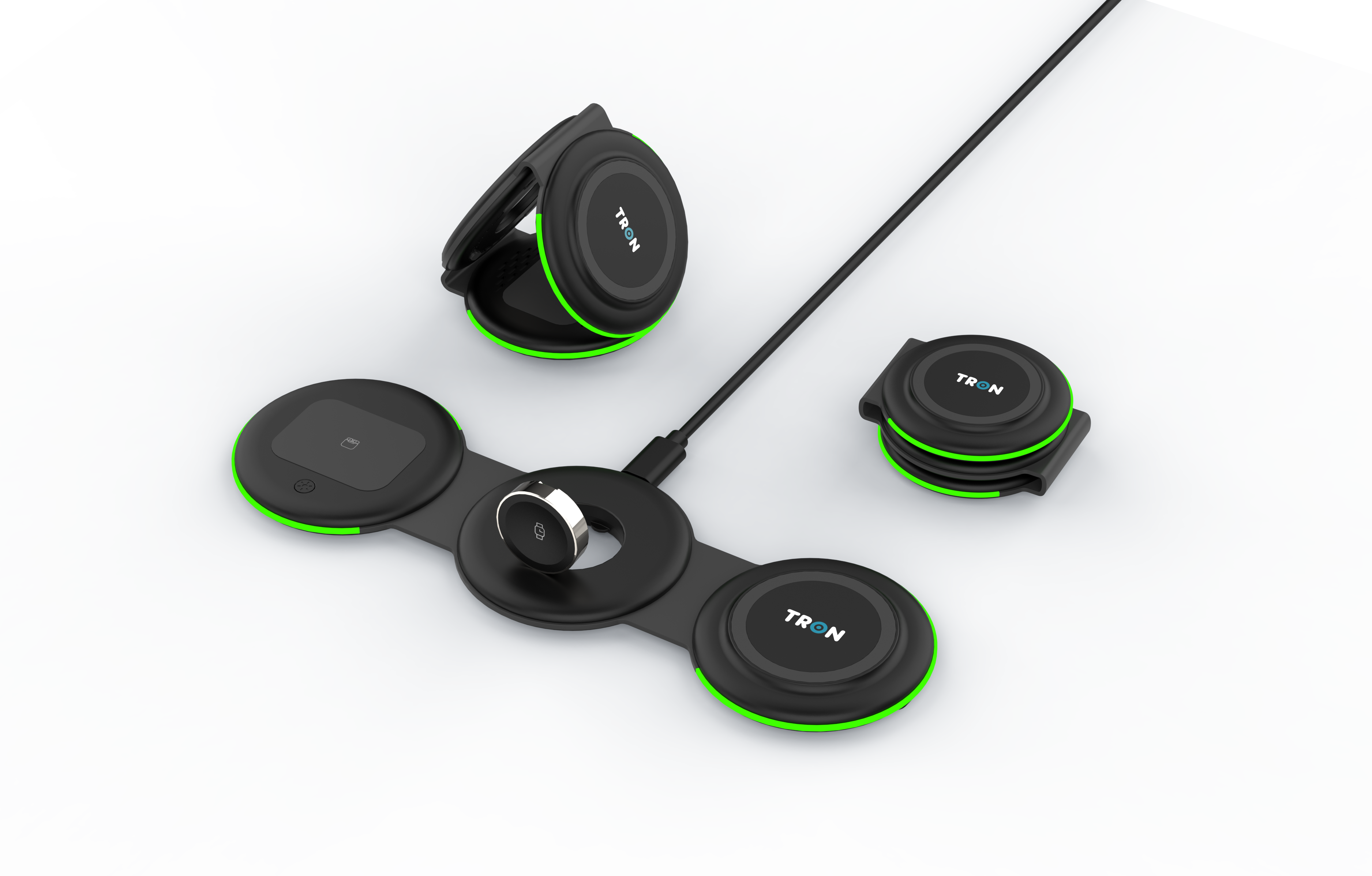 3 IN 1 Foldable Wireless Charger