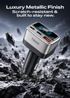 Scratch-resistant metallic finish