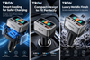 Cooling, compact size and metallic finish at a glance