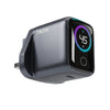 TRON 45W GaN charger UK plug compact foldable design