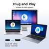 Plug and play across macOS, Windows, Linux and Android