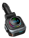 Front view of the display and control buttons