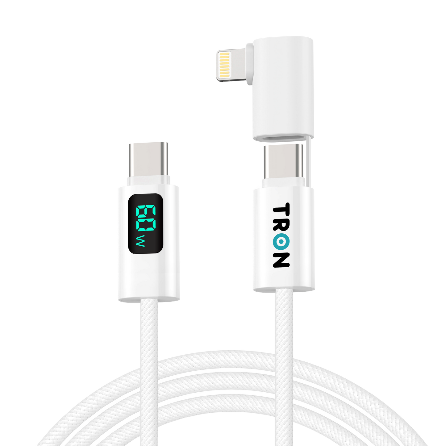 2 in 1 USB A-C Charger Cable