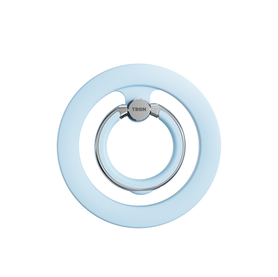 TRON Magnetic Ring Holder & Phone Grip — Foldable Kickstand, iPhone
