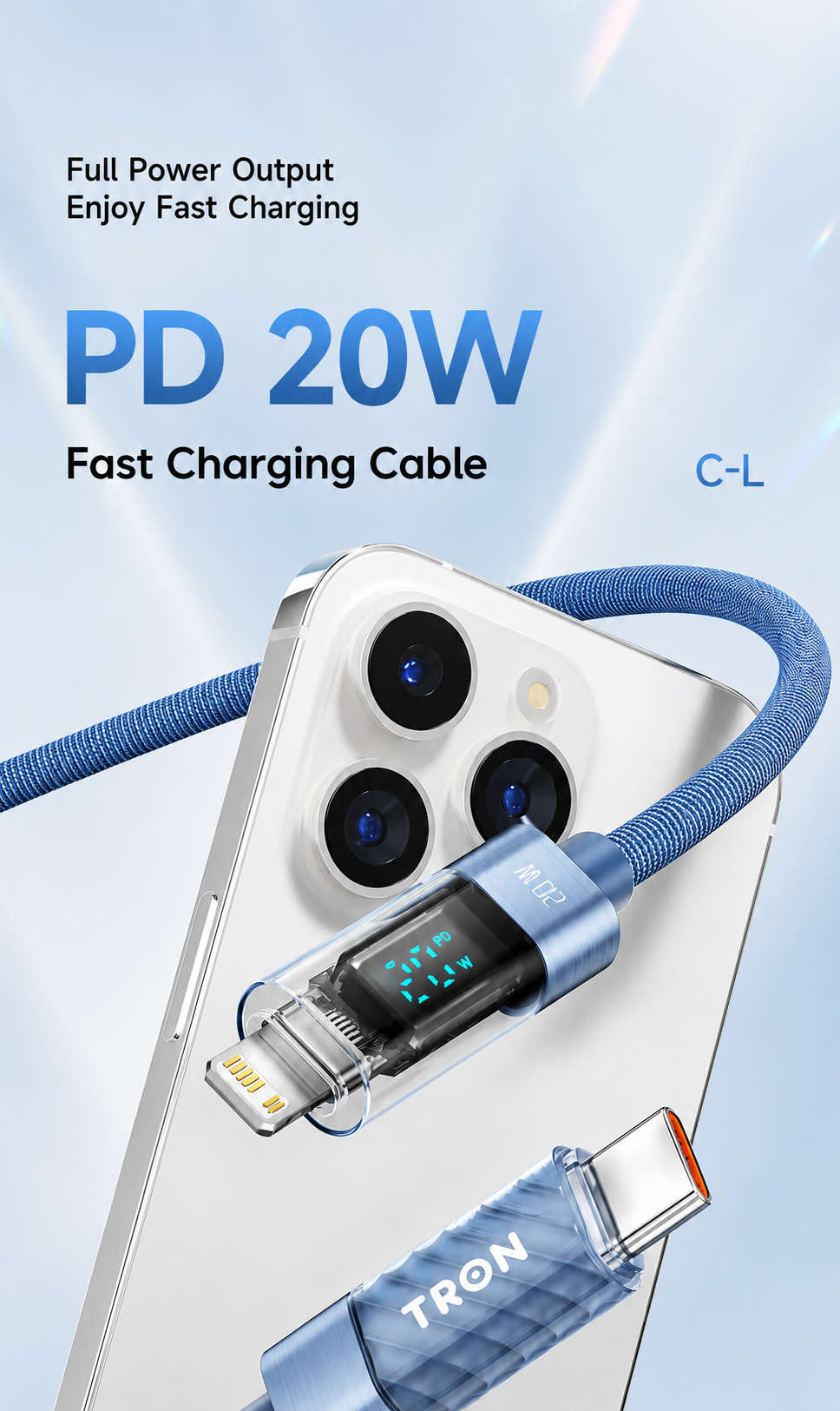 PD 20W fast charging with an iPhone