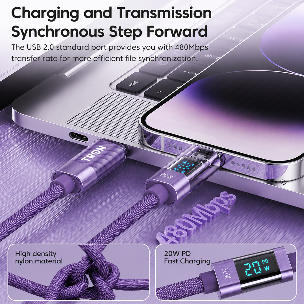 Charging and 480Mbps data transfer at the same time